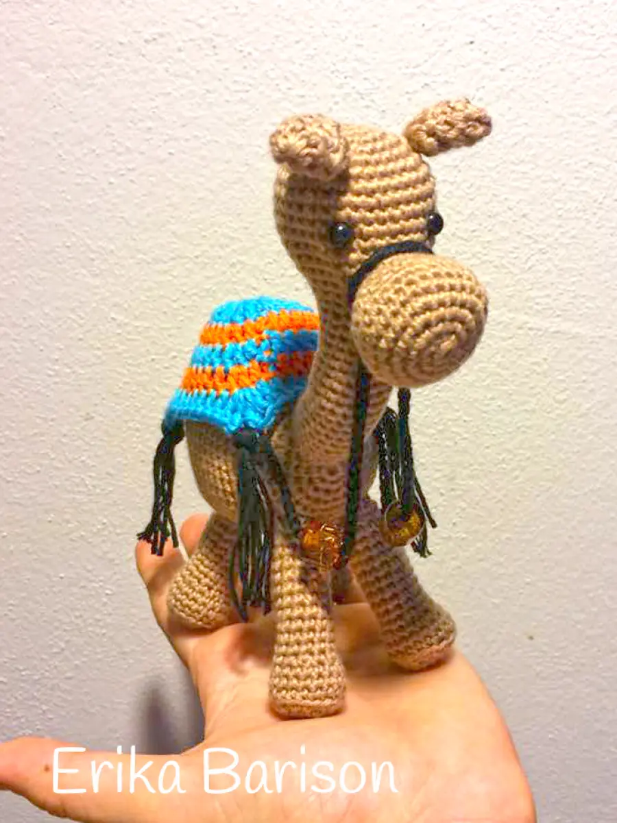 SAL Presepe all'uncinetto 2014: schema cammello amigurumi