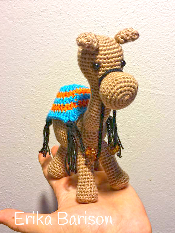 SAL Presepe all'uncinetto 2014: schema cammello amigurumi
