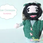 SAL presepe all'uncinetto: schema San Giuseppe amigurumi