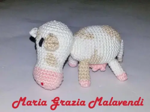 SAL presepe II edizione: schema 2^ mucca