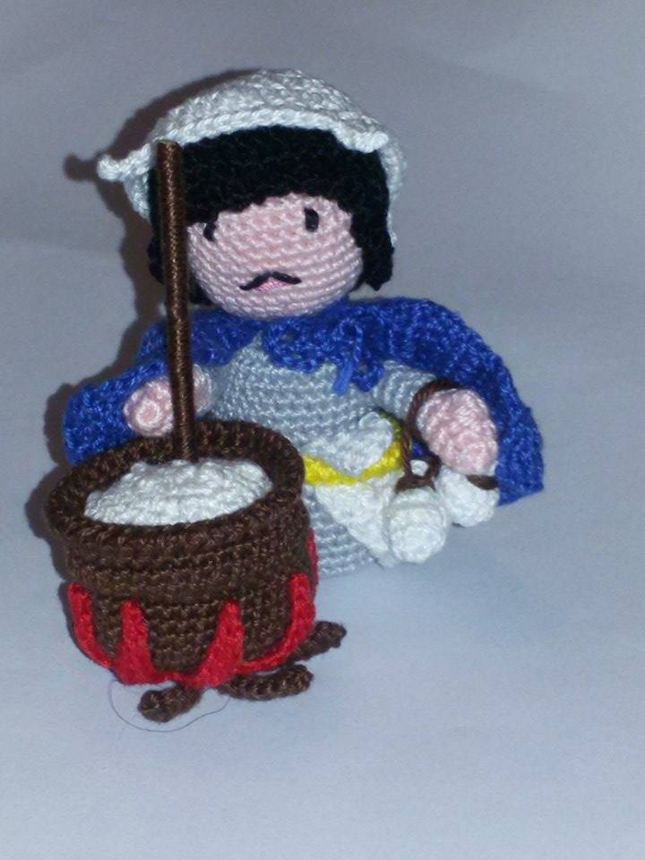Sal Presepe all'uncinetto II: il ricottaro