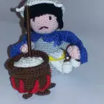 Sal Presepe all'uncinetto II: il ricottaro