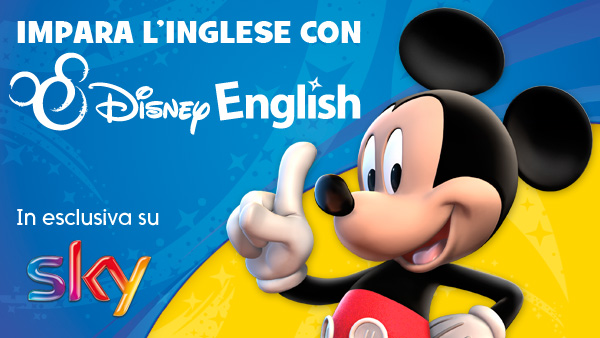 Disney English, il nuovo corso di inglese per bambini su Sky