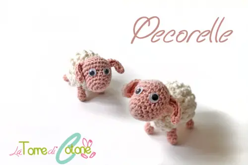 Sal presepe all'uncinetto II: schema pecorelle amigurumi
