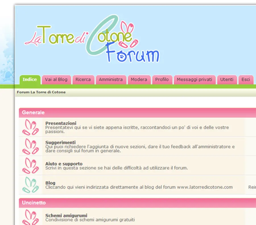 Novità su la Torre di Cotone: benvenuto Forum!