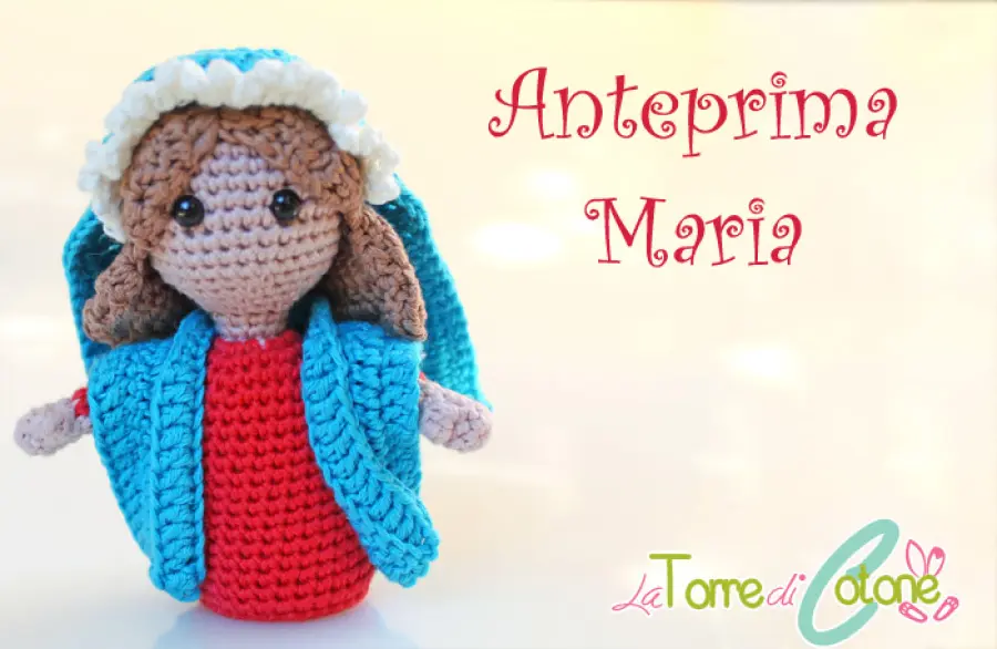 Anteprima personaggio Maria del presepe 2014