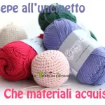 Presepe all'uncinetto: che materiale acquistare