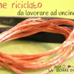 Lavorare ad uncinetto con i fili di rame riciclato