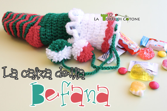 Come fare la calza della befana ad uncinetto