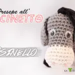 Presepe fai da te - Schema asinello ad uncinetto