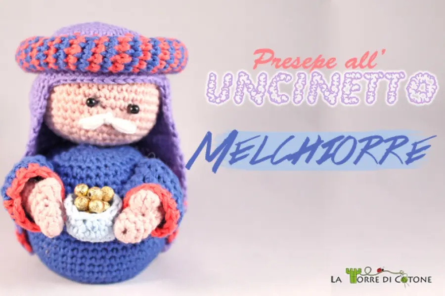 Presepe all’uncinetto #7: Schema Re Magio Melchiorre