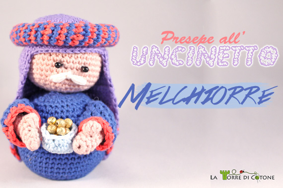 Presepe all’uncinetto #7: Schema Re Magio Melchiorre