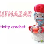 Nativity crochet: Balthazar, the first wise man pattern