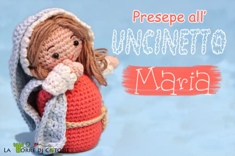 Presentazione nuovo personaggio presepe amigurumi: Maria