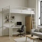 Soffitti alti? Sfruttali al massimo con un letto a soppalco