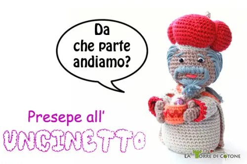 Presentazione nuovo personaggio presepe amigurumi: Re Magio Baldassarre