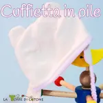 Cuffietta con orecchie in pile - Cartamodello