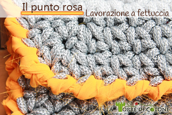 Punti uncinetto per fettuccia #3: Punto Rosa