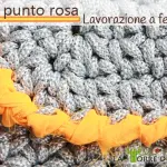 Punti uncinetto per fettuccia #3: Punto Rosa