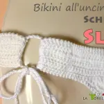 Bikini fatto a mano: schema slip all’uncinetto