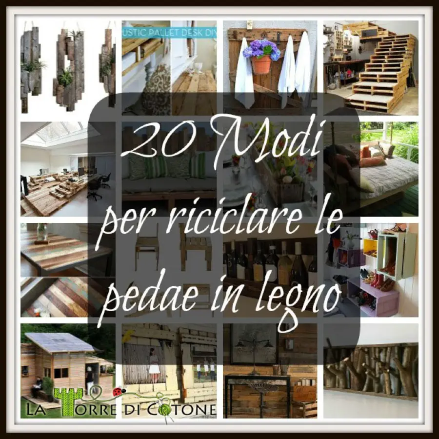 20 Modi per riciclare le pedane in legno