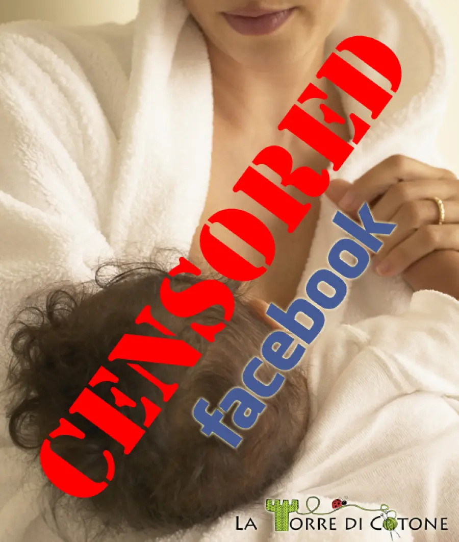 Facebook censura immagini sull'allattamento al seno