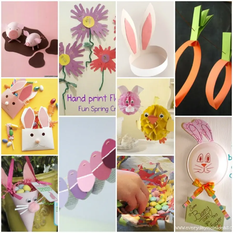 10 lavoretti di Pasqua da fare con i bambini