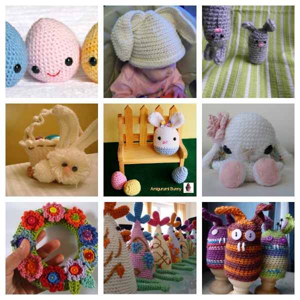 Idee di Pasqua: raccolta di schemi all'uncinetto