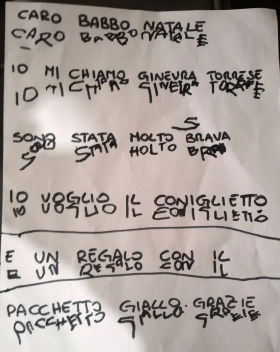 Caro Babbo Natale...