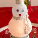 Il pupazzo di neve... da appartamento!