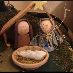 Idee di Natale per presepi fai da te: tutorial