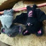 Schemi uncinetto: i piccoli pipistrelli
