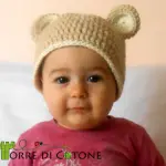 Pattern: cappello da orsetto all'uncinetto
