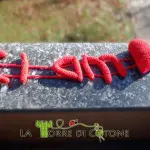 Un'idea regalo - Scritta personalizzata amigurumi