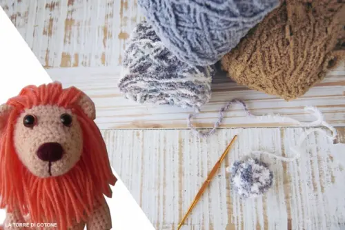 Schema uncinetto: Leo il leone