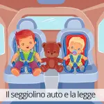 Il seggiolino auto e la legge