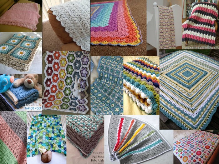Schemi gratis di copertine per neonato all'uncinetto