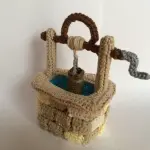 15° schema presepe all'uncinetto: il pozzo