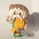 9° schema presepe all'uncinetto: il mugnaio