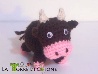 schema gratuito per realizzare il bue amigurumi
