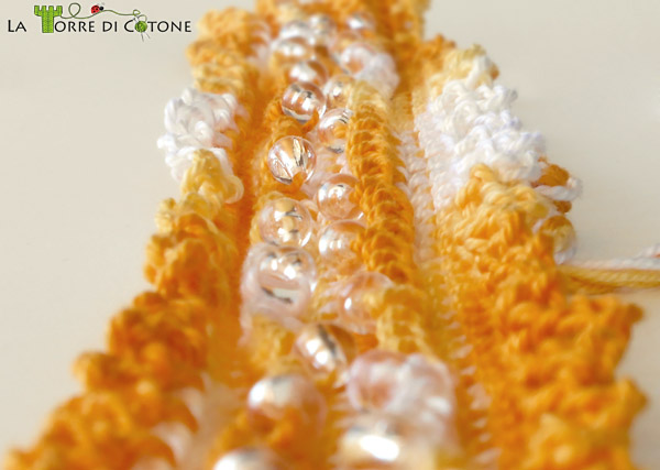Come fare una cintura all'uncinetto con perline: spiegazioni