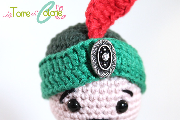 Presepe all'uncinetto 2014: Re Magio Gaspare