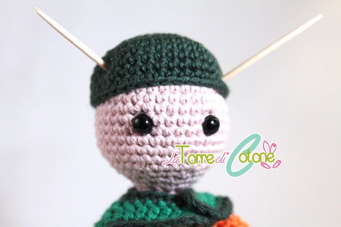 Presepe all'uncinetto 2014: Re Magio Gaspare